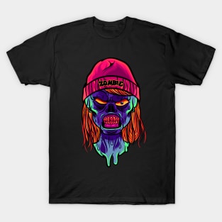 Zombie T-shirt for Horror Fans and Halloween T-Shirt